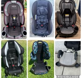 Kids car seat $20-120
