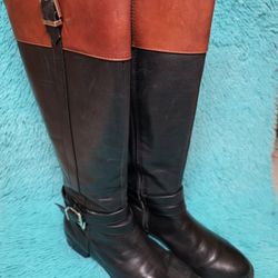 I.N.C. 2-tone Knee High Riding Boots Sz 10M