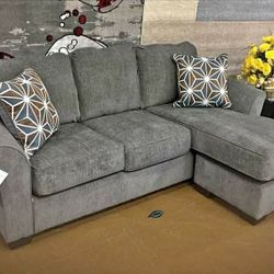 Brise Slate Sofa  Chaise🚩Buy now pay later🚨Finance&Delivery Available