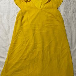 Yellow Ladies Dress