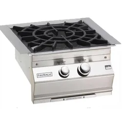 BBQ Fire Magic Classic Built-In Natural Gas Power Burner w/ Porcelain