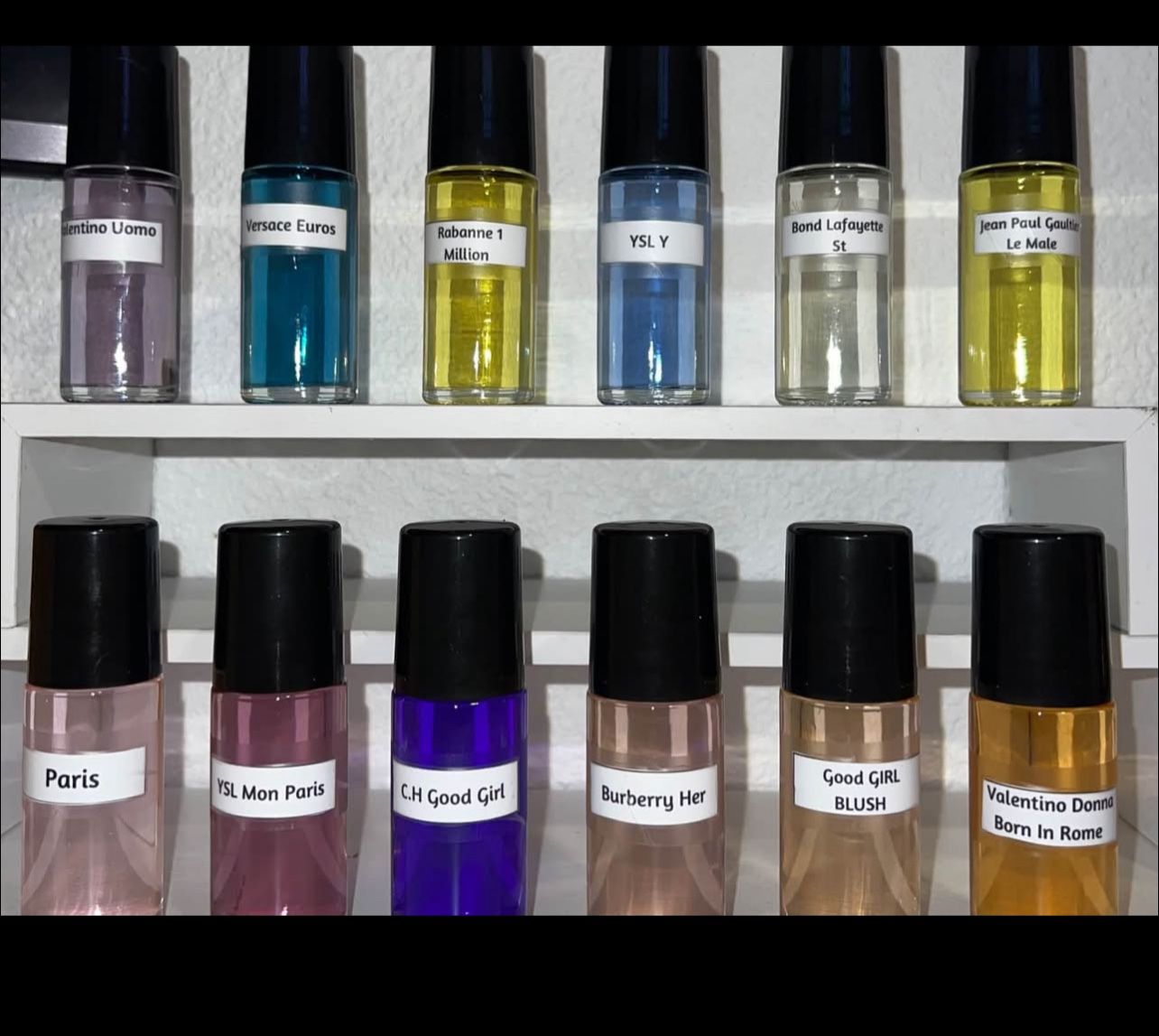 Body Oils 1.0oz Deposit Required!!/ Aceites Corporales