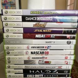 READ DESCRIPTION - Xbox 360 Sports & Combat Games