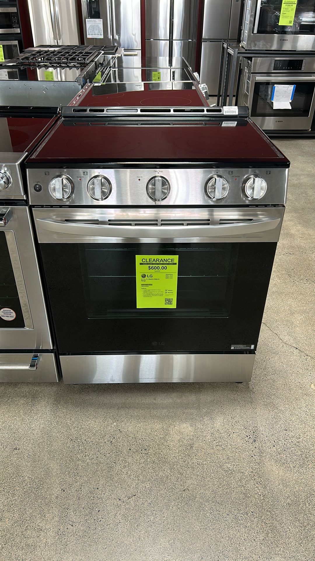 LG Electric Range