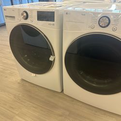 LG Washer And Gas Dryer Front Loader Set