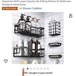 Shower Caddy Pack Of 5 