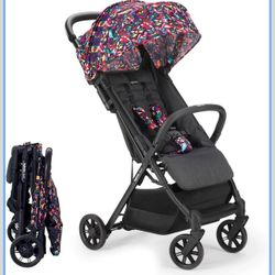 Inglesina Quid Stroller, Maya Black - Compact, Airplane Travel Stroller