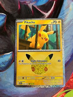 Pikachu #36 Pokemon TCG 30th Celebration Anniversary