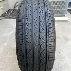 1 Bridgestone runflat tire 225/40/19 70%