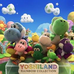 🦖 Multi-Color Yoshi Plush Collection