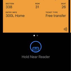 2 Tickets For Eagles vs Bills