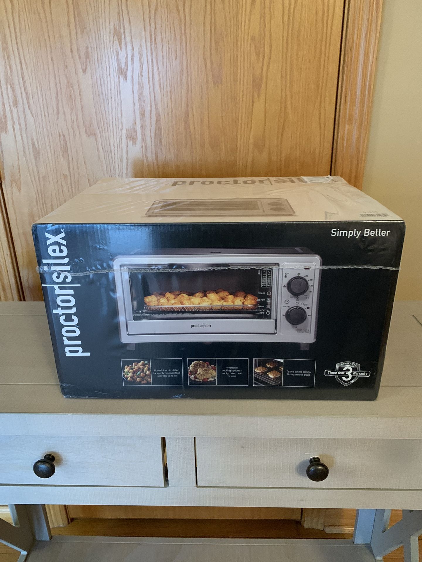 NEW AIR FRYER BROIL BAKE TOAST