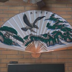 Large Folding Fan Wall Art