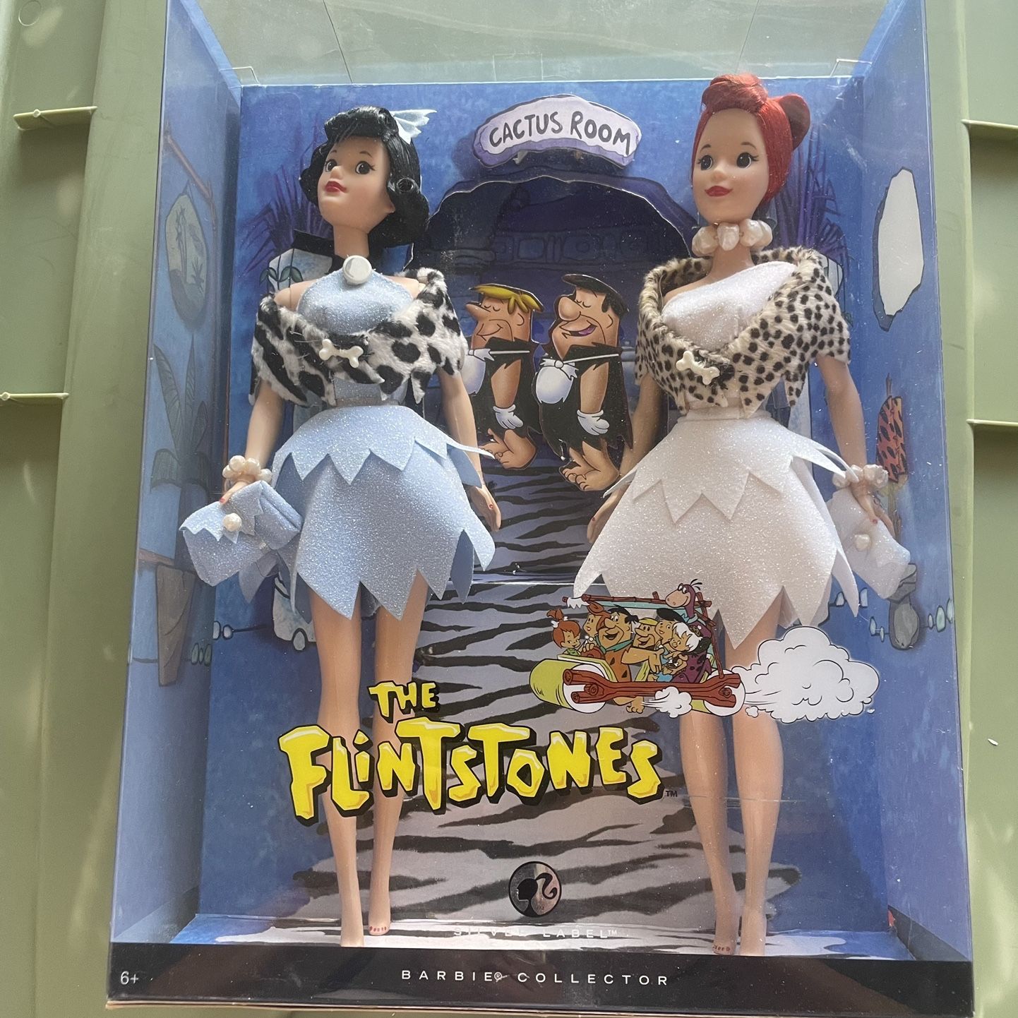 Wilma and Betty Barbie Flintstones cheapest dolls