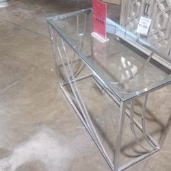 Glass Console Table ( Ask For Jose)