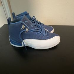 Jordan 12 Stone Blue 