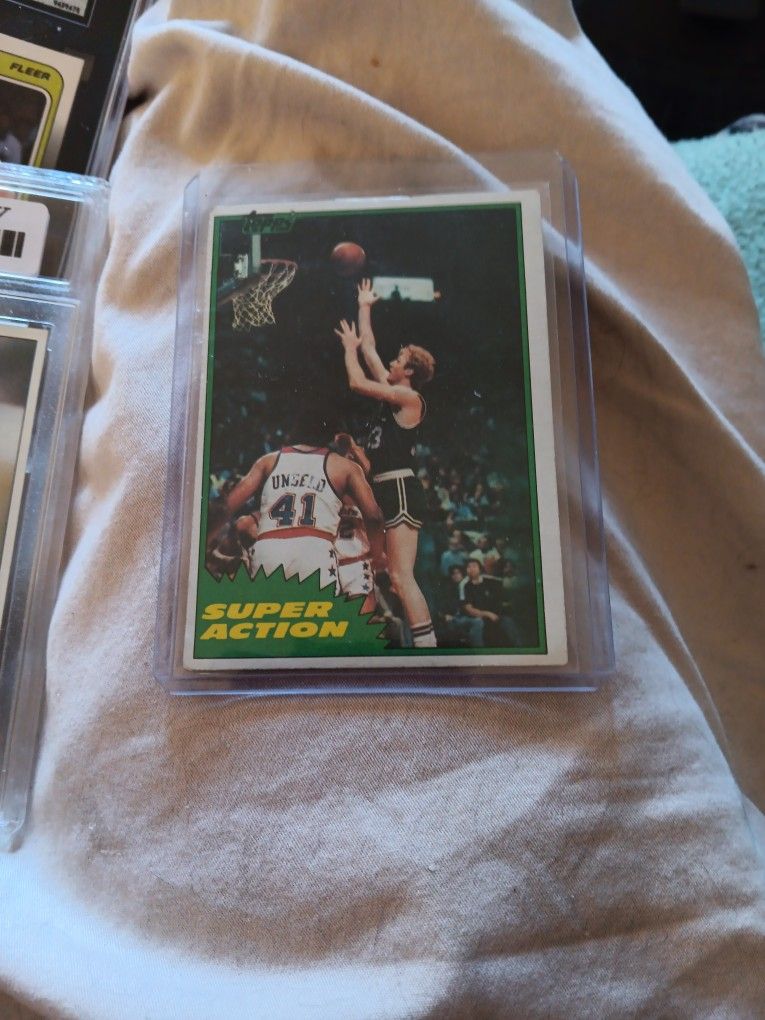 1981_LARRY BIRD 2ND,YEAR CARD