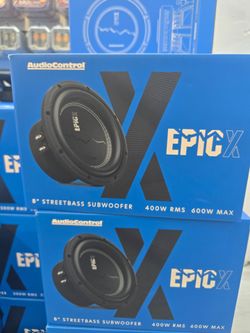 Audio Control 8 Inch Subwoofer