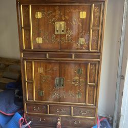 Drexel Asian Armoire/Cabinet 