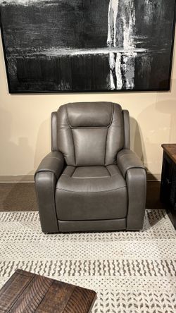 Card Smoke Player Power Recilining Loveseat