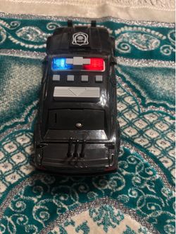 A Brand New Police Car Toy with Lights and Siren