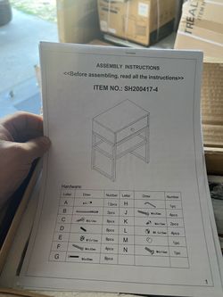 Nightstand with Drawer
