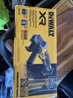 20V MAX XR Cordless Brushless 4.5 in. Slide Switch Small Angle Grinder with Kickback Brake