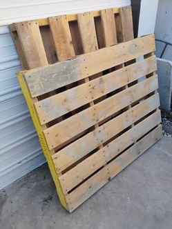 Free pallets you pick up