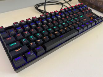 REDRAGON - Kumara K552 Wired Gaming Mechanical Keyboard with Back Lighting - Black - $15