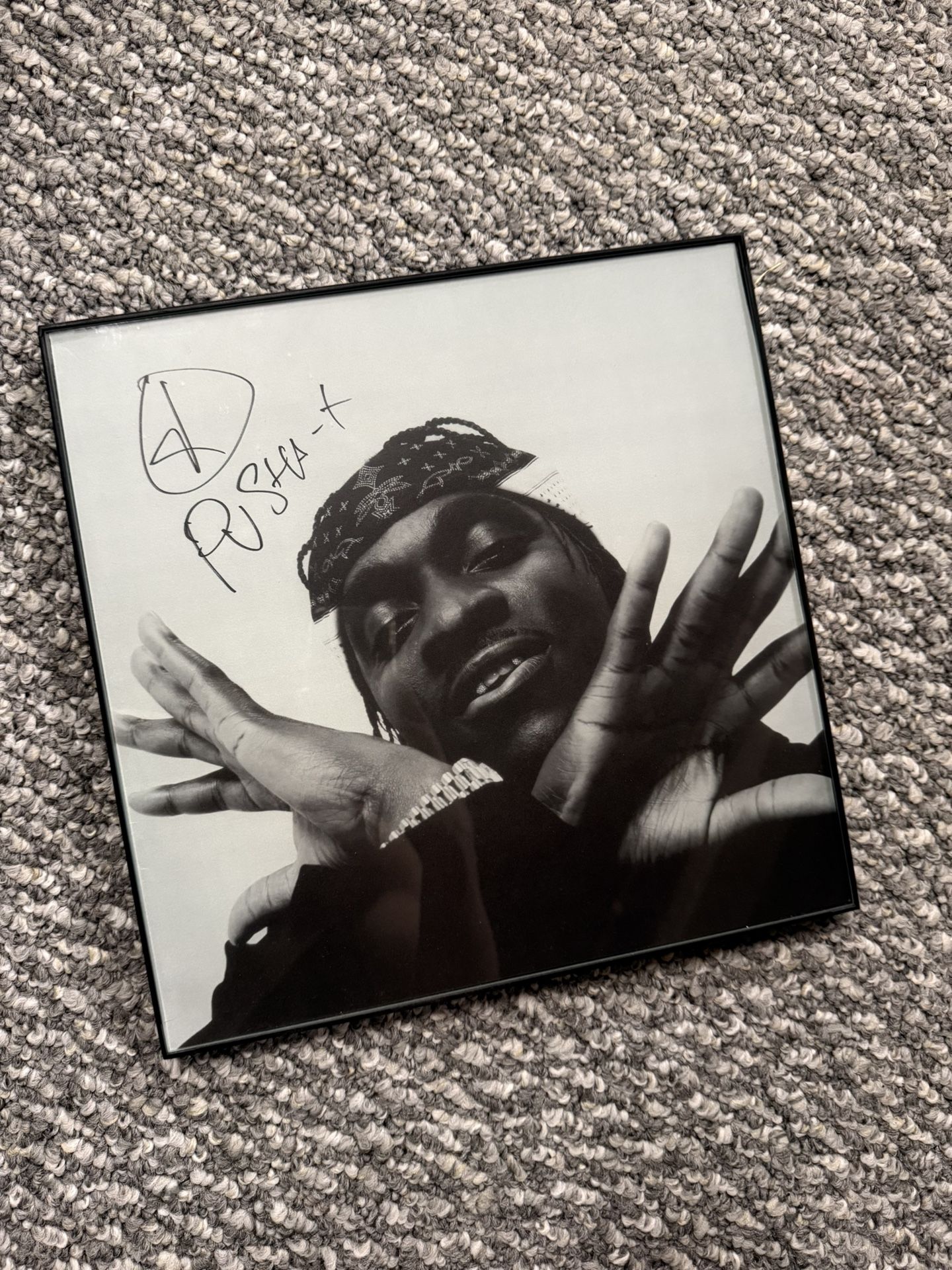 Pusha T Autographed Photo