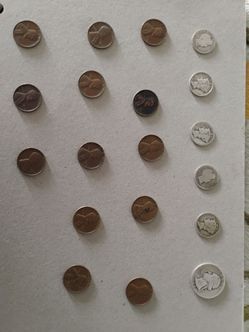 Lot- mixed old coins