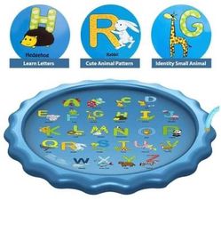 Brand new alphabet splash pad