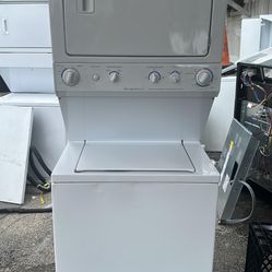 Frigidaire 27” Electric Stackable-Washer And Dryer