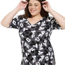 Favorite Tunic - Super Soft Disney Mickey & Friends Grey