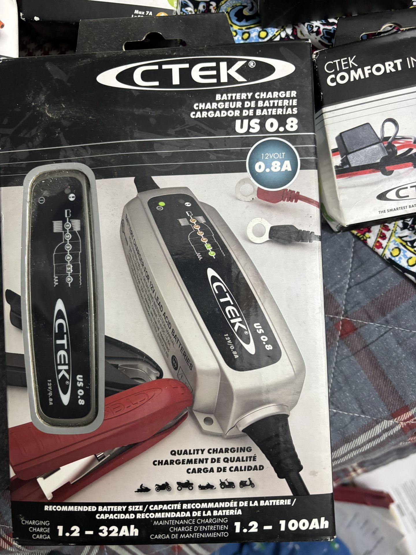 Ctek Charger With All The Accessories