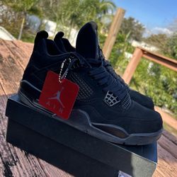 Jordan 4 Black Cat Retro Size 10 