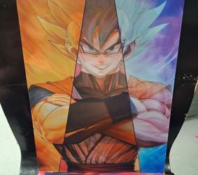 Vegito 3-Forms 3D Lenticular Poster 16x12