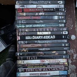 lot- horror themed DVD’s