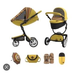 Mima Xari Complete Stroller Limited Edition Yellow 