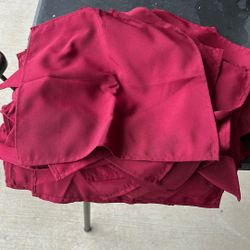 Burgundy Napkins