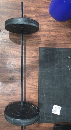 Olympic plate dumbbells