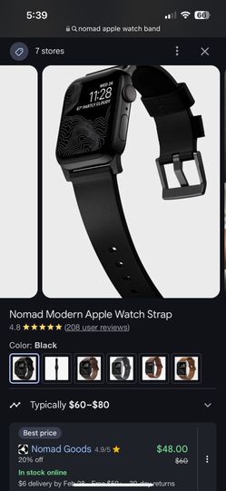 Nomad Apple Watch Band