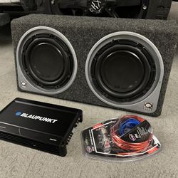 Speakers 10s With Amplifier 