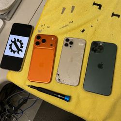 iphone 17 pro max 14 pro 13 pro max screen cracked back glass
