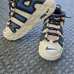 Nike Air More Uptempo "Industrial Blue" Toddler Kids' Shoe