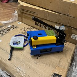 Hydraulic Hose Crimper (missing The 8 Petal Seat)