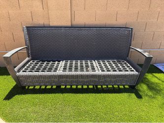 Smith & Hawken 3 seat patio couch