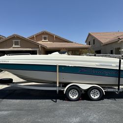 1997 Bayliner Deck Boat FS/trade For Fun Car