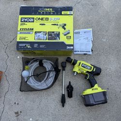 RYOBI ONE+ HP 18V Brushless EZClean 600 PSI 0.7 GPM Cordless Cold Water Power Cleaner (Tool Only)