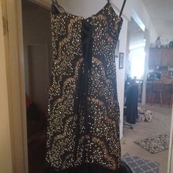 Strapless formal with gloves and garment bag